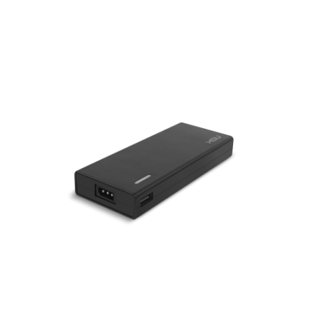 NOX NXPWR90NB adaptador e inversor de corriente Interior 90 W Negro