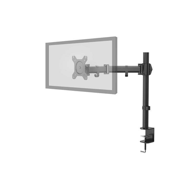 NOX NXLITESNGLSTAND soporte para monitor 68,6 cm (27″) Escritorio Negro