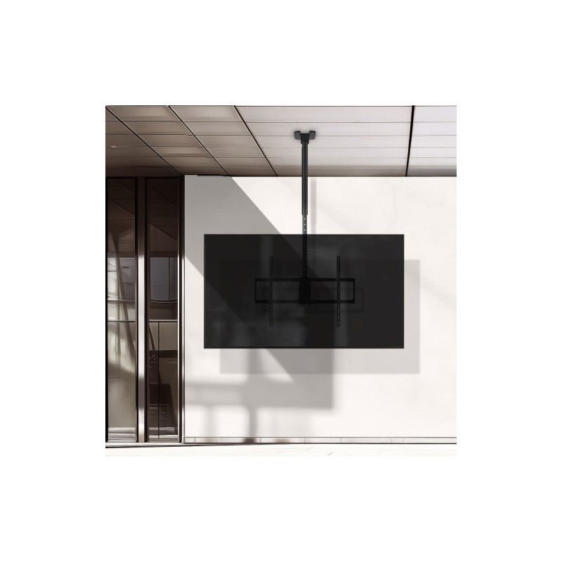 TOOQ SOPORTE TECHO PANT. 50-100″ GIRA/INCLI/EXTEN NEGRO