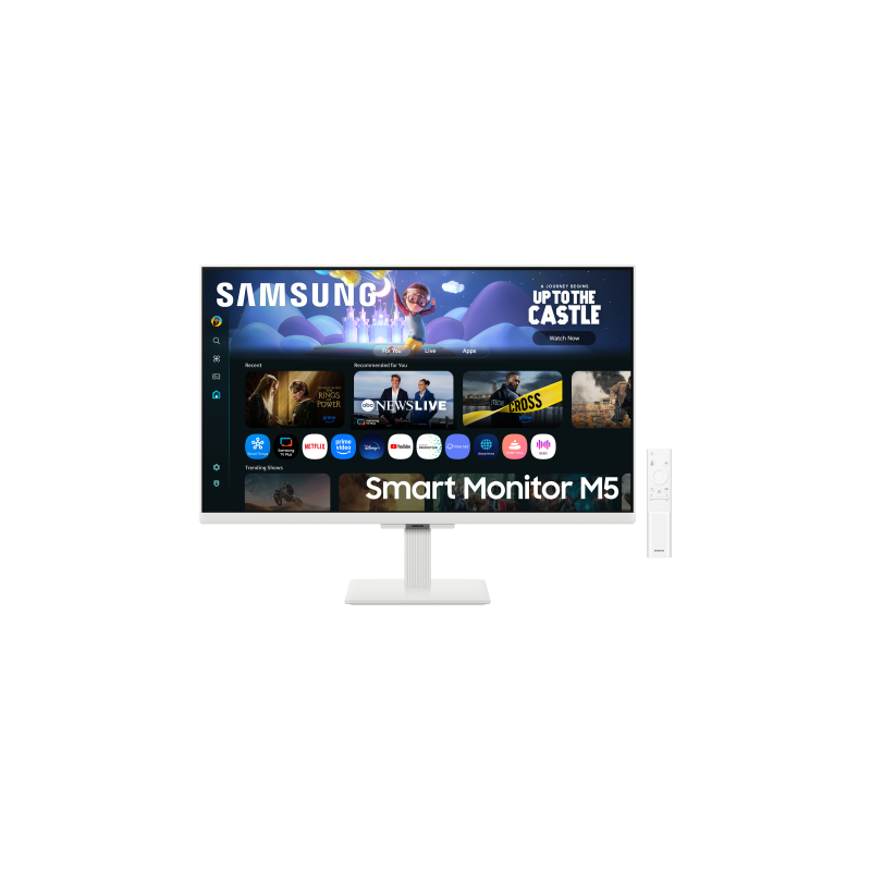 Samsung M5 M50F pantalla para PC 68,6 cm (27″) 1920 x 1080 Pixeles Full HD LCD Blanco