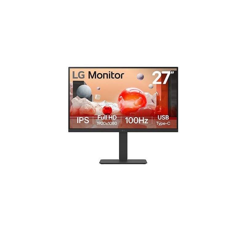 LG MONITOR, 27″ IPS FULL HD (1920X1080), 100HZ, TIEMPO DE RESPUESTA 5MS (GTG) MODO LECTURA Y FLICKER SAFE, HDMI