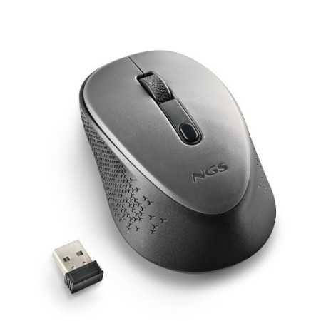 NGS DEW ratón Oficina Ambidextro RF inalámbrico Óptico 1600 DPI