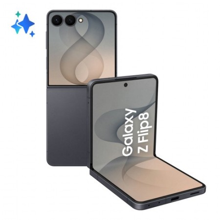 Samsung Galaxy Z Flip8 17,5 cm (6.9″) SIM doble 5G USB Tipo C 12 GB 256 GB 4300 mAh Grafito