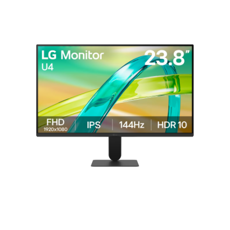 LG MONITOR, 23.8 PULGADAS, 24U411B-B, 60CM, 0.2745 × 0.2745 PIXELES, FULL HD, LED, 5 MS, NEGRO