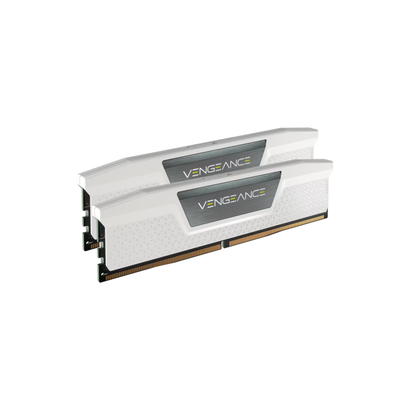 MEMORIA CORSAIR DDR5 32GB 2X16GB PC6000 VENGEANCE BLANCA CMK32GX5M2D6000Z39