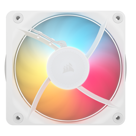 VENTILADOR CAJA CORSAIR RX II RGB SERIES ICUE LINK RX120 II RGB WHITE 120MM RGB FAN SINGLE FAN CO-9051058-WW
