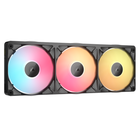 VENTILADOR CAJA CORSAIR RX II RGB SERIES ICUE LINK RX360 II UNIFIED FRAME RGB 360MM RGB FAN TRIPLE FAN CO-9051061-WW
