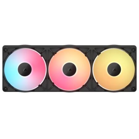 VENTILADOR CAJA CORSAIR RX II RGB SERIES ICUE LINK RX360 II UNIFIED FRAME RGB 360MM RGB FAN TRIPLE FAN CO-9051061-WW