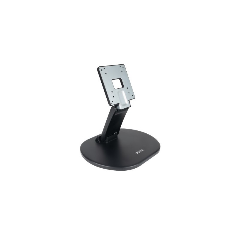 TooQ Soporte de mesa/pared para pantallas de 17”-27”, Negro