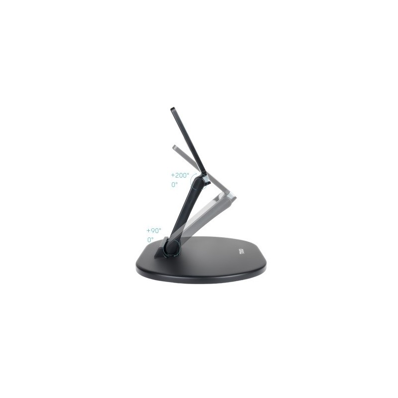 TooQ Soporte de mesa/pared para pantallas de 17”-27”, Negro