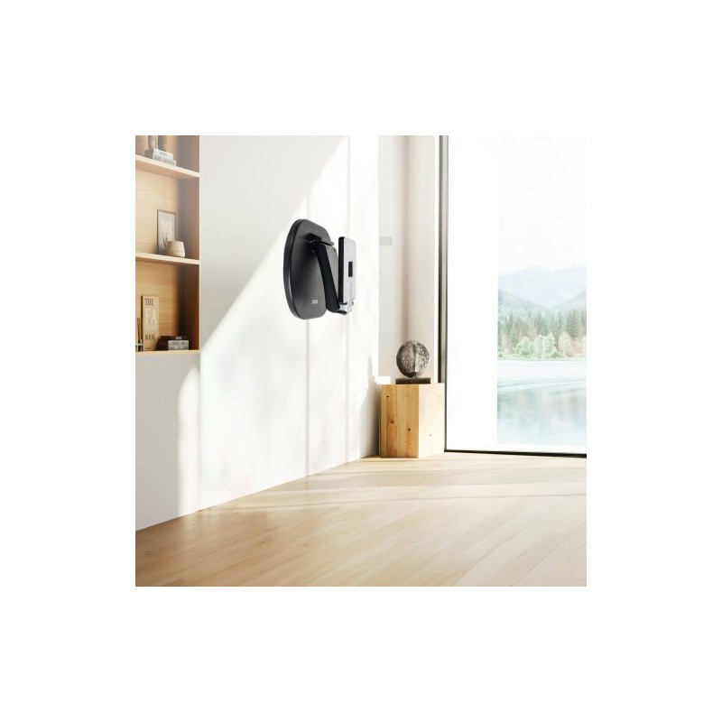 TooQ Soporte de mesa/pared para pantallas de 17”-27”, Negro