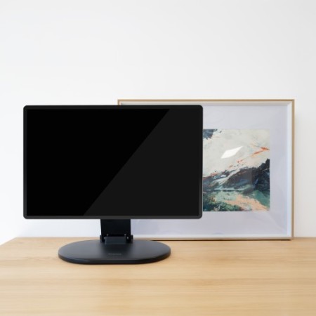 TooQ Soporte de mesa/pared para pantallas de 17”-27”, Negro