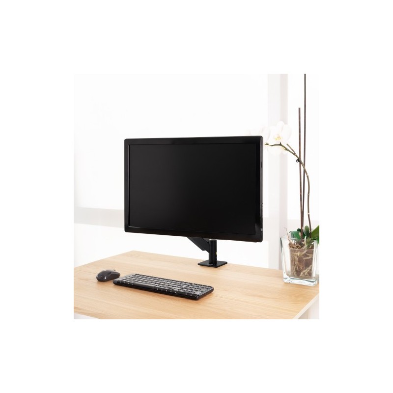 TooQ Soporte de mesa para pantallas de 13”-34”, Negro