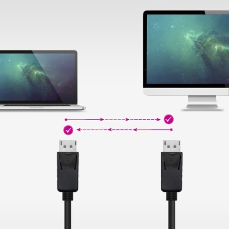 Nanocable Cable DisplayPort 1.4 CCS, DP/M - DP/M, Negro, 2 m