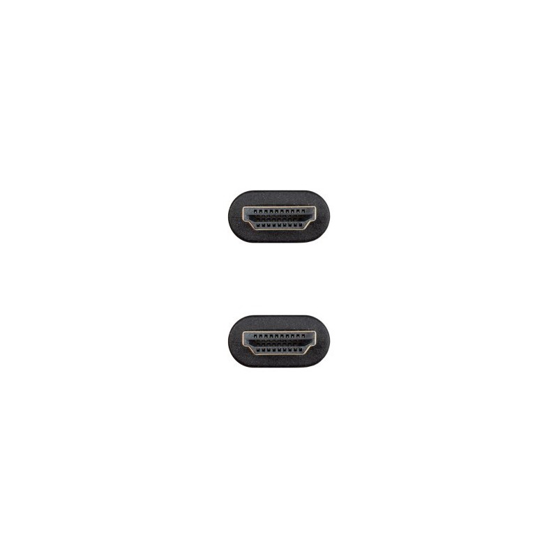 Nanocable Cable HDMI V2.0 4K@60Hz 18Gbps A/M-A/M CCS 0.5 m