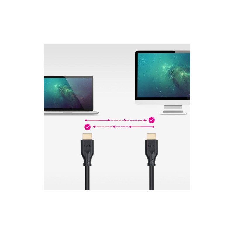 Nanocable Cable HDMI V2.0 4K@60Hz 18Gbps A/M-A/M CCS 1.5 m