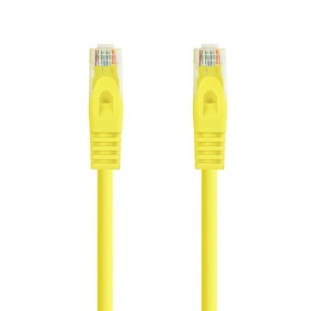 Nanocable Cable Red Latiguillo RJ45 LSZH CAT.6A UTP AWG24, Amarillo, 25 cm