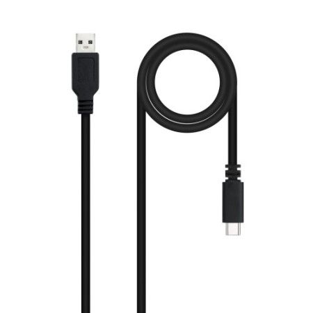 Nanocable 10.01.2103 cable USB USB 2.0 3 m USB A USB C 0,48 Gbit/s Negro