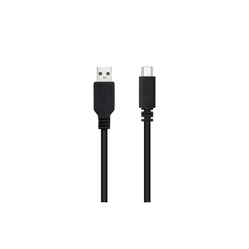 Nanocable 10.01.2103 cable USB USB 2.0 3 m USB A USB C 0,48 Gbit/s Negro