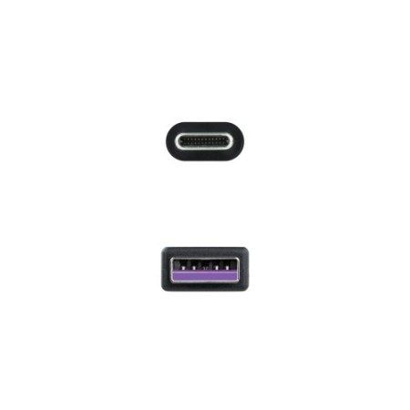 Nanocable 10.01.2103 cable USB USB 2.0 3 m USB A USB C 0,48 Gbit/s Negro