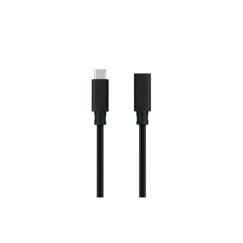 Nanocable 10.01.4501 cable USB USB 3.2 Gen 2x2 1 m USB C 20 Gbit/s 100 W Negro