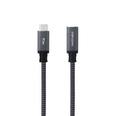 Nanocable 10.01.4501-L150-COMB cable USB USB 3.2 Gen 2x2 1,5 m USB C 20 Gbit/s 100 W Negro