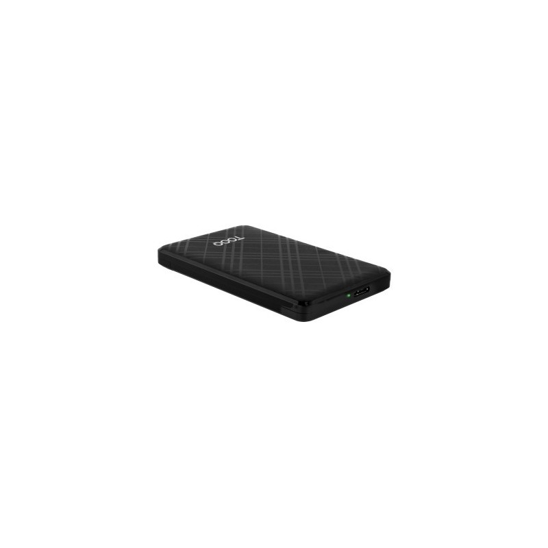 TooQ Caja Externa para Discos de 2,5” HDD/SSD, Negro