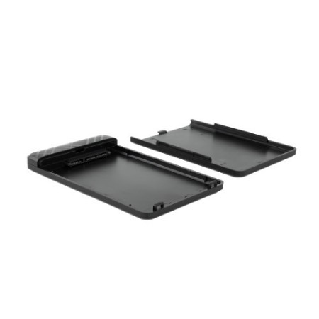 TooQ Caja Externa para Discos de 2,5” HDD/SSD, Negro