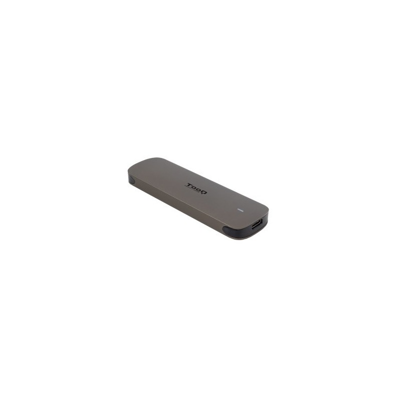 TooQ Caja Externa para SSD M.2 NGFF, Marrón