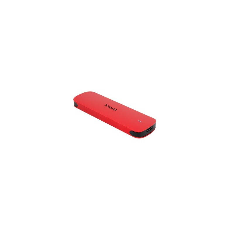 TooQ Caja externa para SSD M.2 NVMe, Rojo