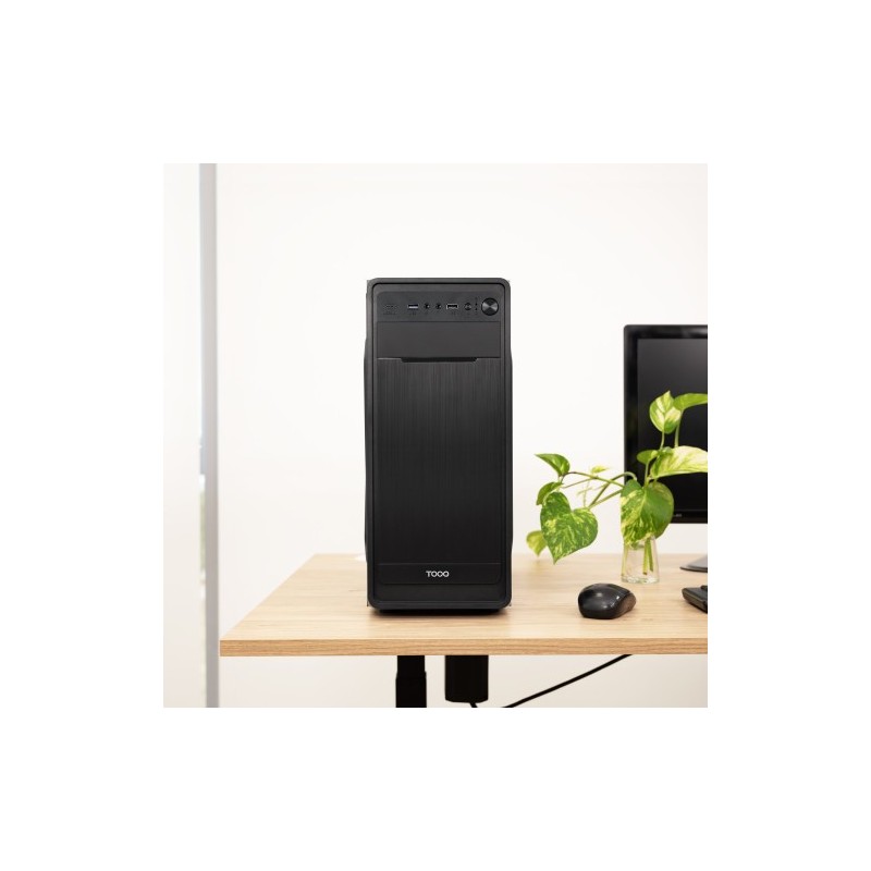 TooQ Caja Semitorre ATX “PRISMA ULTRA” Negra