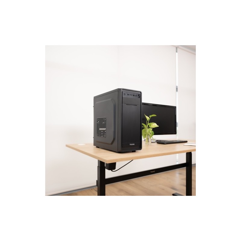 TooQ Caja Semitorre ATX “PRISMA ULTRA” Negra