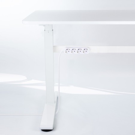 Nanocable Regleta de Enchufes con 4 Tomas, 1.4 m, Blanco