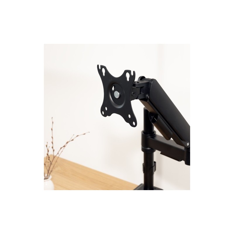 TooQ Soporte de Mesa para Pantallas 17”-32”, Color Negro
