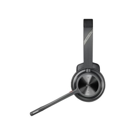 HP Poly Auriculares Poly Voyager 4310-M USB-C con certificación para Microsoft Teams + llave BT700 + soporte de carga