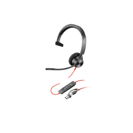 POLY BW 3310 MONO USB-C HS +USB-C/A
