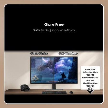 SAMSUNG MONITOR IT LS27FG602SUXEN (G60SF) /OLED / 2,560 x 1,440/ 500Hz /N/A /16:9 /HAS