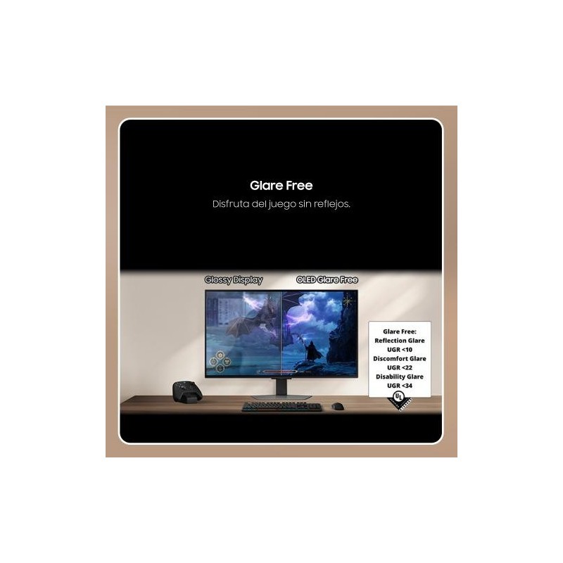 SAMSUNG MONITOR IT LS27FG602SUXEN (G60SF) /OLED / 2,560 x 1,440/ 500Hz /N/A /16:9 /HAS