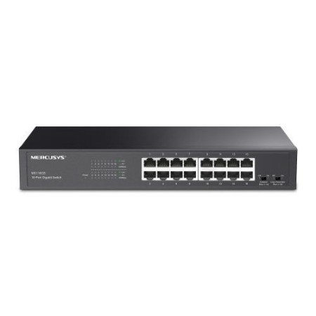 MERCUSYS MS116GS 16-PORT GIGABIT DESKTOP/RACKMOUNT SWITCH