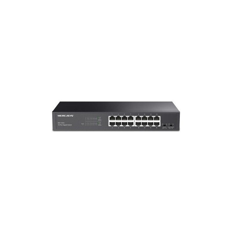 MERCUSYS MS116GS 16-PORT GIGABIT DESKTOP/RACKMOUNT SWITCH