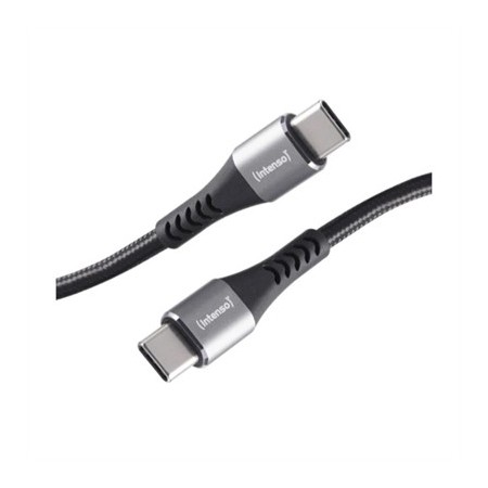 Cable usb tipo c intenso 1m - macho - macho - negro