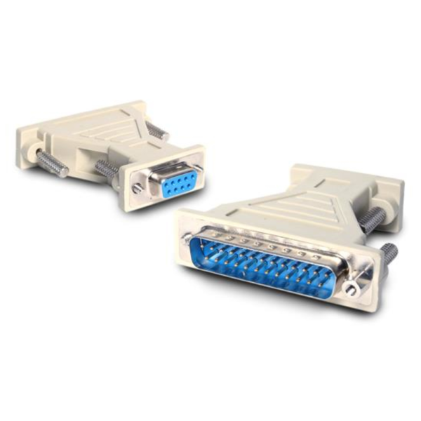 StarTech.com Adaptador Conversor de Cable Serie DB9 a DB25 Hembra a Macho