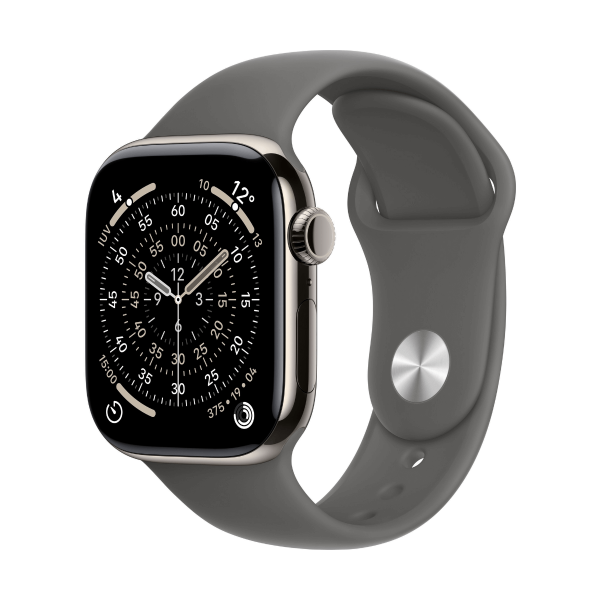 Apple Watch Series 11 GPS + Cellular 46mm Titanio Natural y Correa Sport Band Gris Piedra - Talla M/L