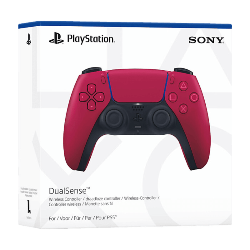Sony Mando inalámbrico DualSense para PS5 Rojo (Cosmic Red)