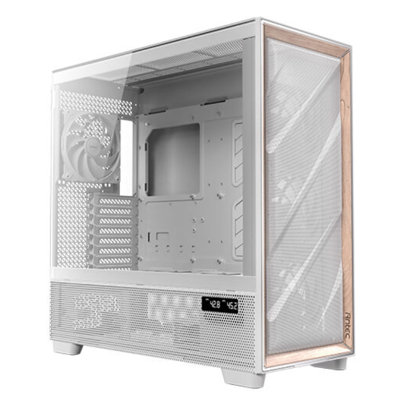 Antec FLUX PRO White EUV Full Tower Blanco, Madera