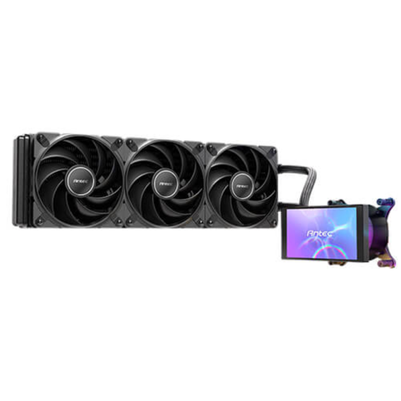 Antec VORTEX VIEW 360 Procesador Sistema de refrigeración líquida todo en uno 12 cm Negro 1 pieza(s)