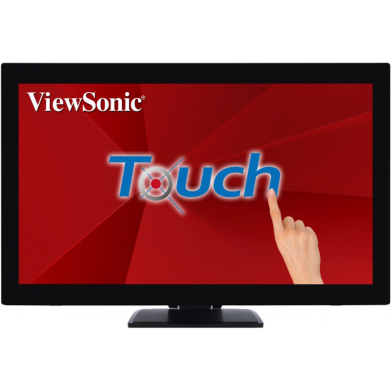 Viewsonic TD2760 pantalla para PC 68,6 cm (27″) 1920 x 1080 Pixeles Full HD LED Pantalla táctil Multi-usuario Negro