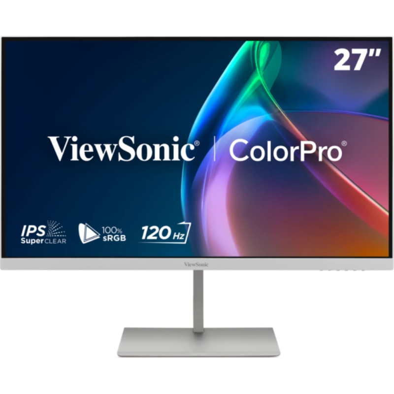 Viewsonic VP Series VP2766-2K-W pantalla para PC 68,6 cm (27″) 2560 x 1440 Pixeles Quad HD LED Blanco, Plata