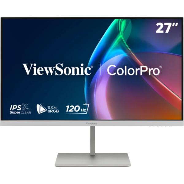 Viewsonic VP Series VP2766-2K-W pantalla para PC 68,6 cm (27″) 2560 x 1440 Pixeles Quad HD LED Blanco, Plata