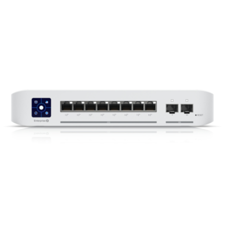 Ubiquiti UniFi Enterprise 8 PoE Gestionado L3 2.5G Ethernet (100/1000/2500) Energía sobre Ethernet (PoE) Acero inoxidable